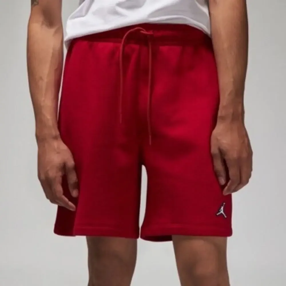 Nike Air Jordan Shorts Mens Small Fleece Sweats Basketball Athletic Gym Logo Red
